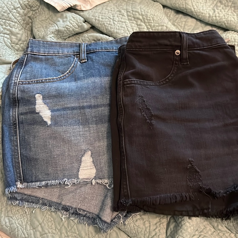 Aerie Jean shorts